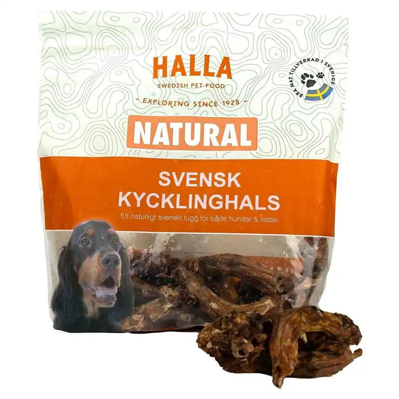 Halla Svensk Kycklinghals 180g Utförsäljning