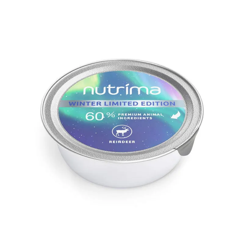 Endast idag Nutrima Dog Adult Winter Limited Edition Reindeer 125 g