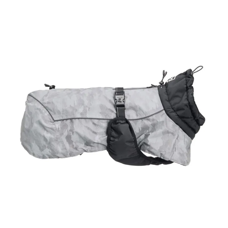 Snabb frakt Feel Active Reflective Parka Regnjacka till Hund Grå