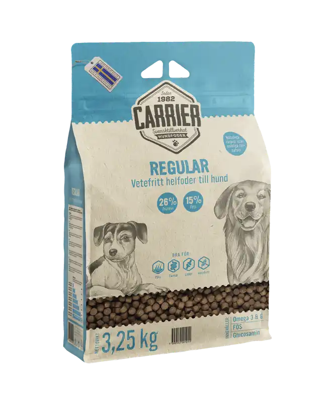Regular Hundfoder - 3,25 kg Lägg i varukorgen