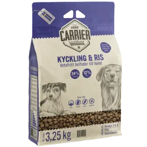 Outlet Kyckling & Ris Hundfoder - 3,25 kg