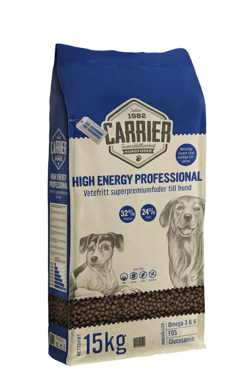 Sista chansen High Energy Professional Hundfoder - 15 kg