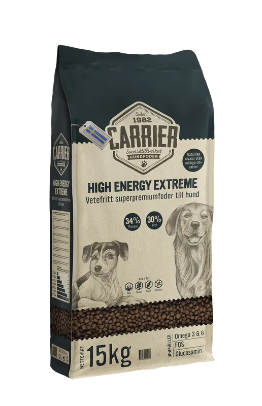 Lägg i varukorgen High Energy Extreme Hundfoder - 15 kg