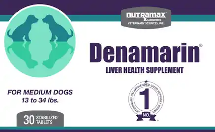 Levertillskott Nutramax Denamarin Hund Tabletter 30x225mg Reapris