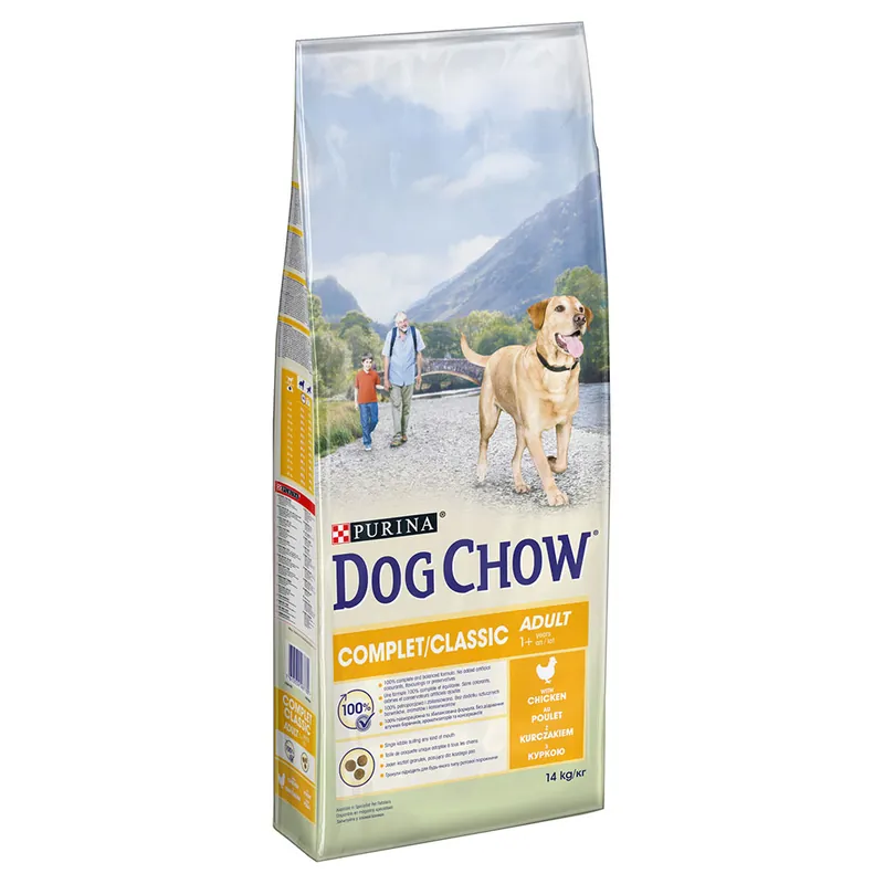 Begränsat antal PURINA Dog Chow Complet/Classic Chicken - 14 kg