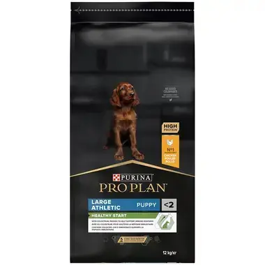 Kampanjpris Large Athletic Puppy Healthy Start Torrfoder med Kyckling - 12 kg