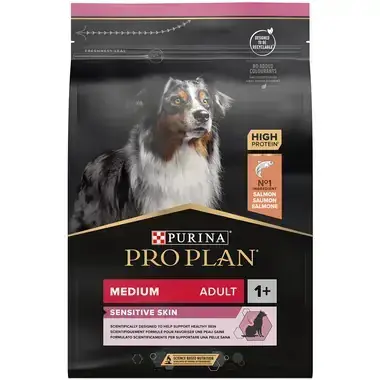Medium Adult Sensitive Skin Salmon hundfoder - 14 kg Beställ nu