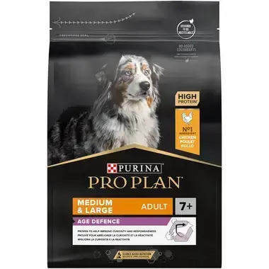 Rabatt Medium and Large Adult 7+ Age Defence Chicken hundfoder - 14 kg