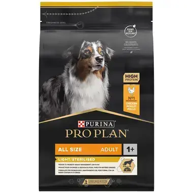 Adult Light Sterilised Chicken hundfoder - 14 kg Kundfavorit
