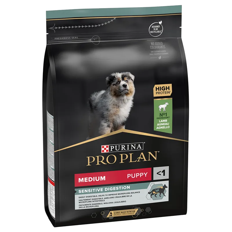 Bästa pris PURINA PRO PLAN Medium Puppy Lamb & Rice Sensitive Digestion - 3 kg