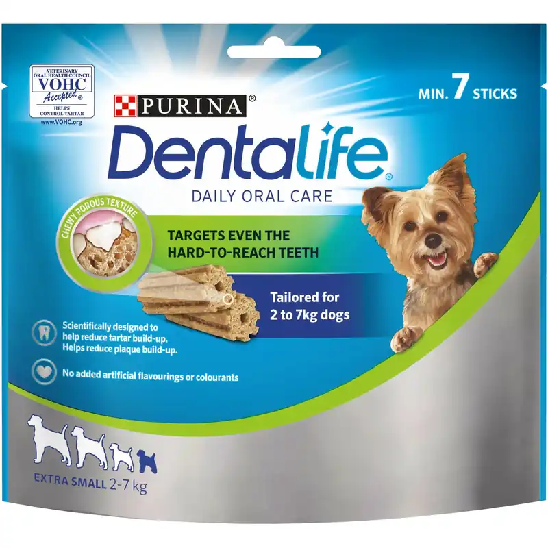 Purina Dentalife Extra Small Dog 69 g för hundar Sänkt pris