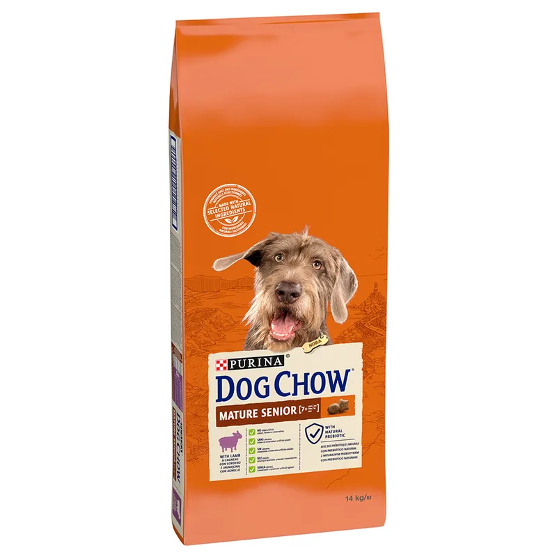 Outlet PURINA Dog Chow Senior Lamb - Ekonomipack 2 x 14 kg