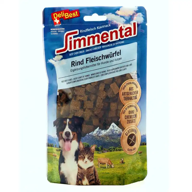 DeliBest Simmental nötköttärningar - Ekonomipack 2 x 180 g Billigare