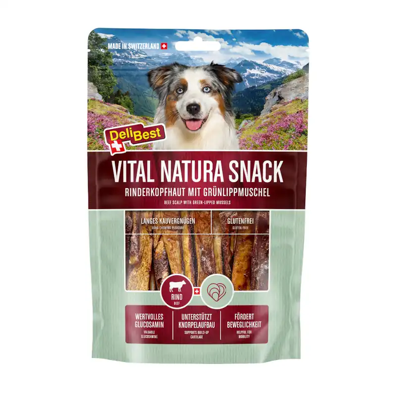 Fynd DeliBest Vital Natura Snack med grönläppad havsmussla - Ekonomipack 2 x 200 g