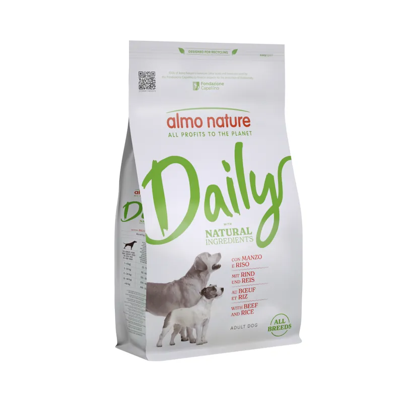 Almo Nature Daily all Breeds Nötkött & ris - 1,2 kg Reapris