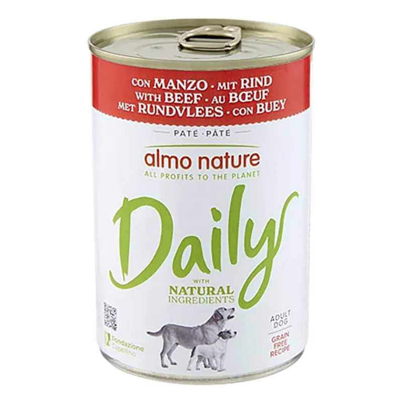 Almo Nature Daily 400 g - Nötkött Rabatt