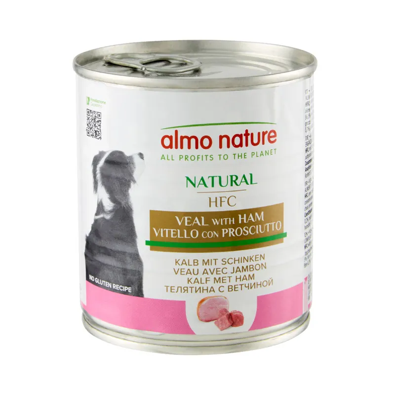 Endast idag Ekonomipack Almo Nature HFC 24 x 280 g / 290 g - Kalv & skinka (290 g)