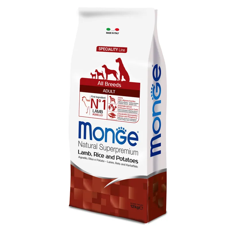 Monge Natural Superpremium Lamm, ris & potatis - Ekonomipack 2 x 12 kg Premium