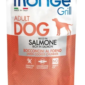 Utförsäljning Monge Grill Lax Hund 100 g