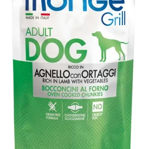 Monge Grill Lamm & Grönsaker Hund 100 g Expressleverans