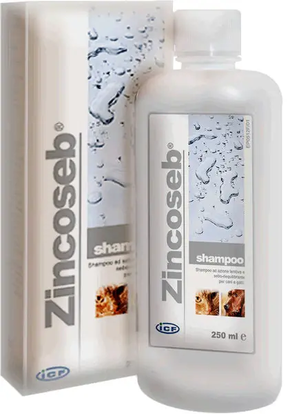 Zincoseb Schampo för hundar och katter 250 ml Köp nu