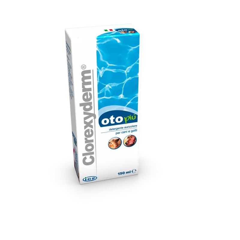 Nyhet ICF Clorexyderm oto più öronrengöring - 150 ml