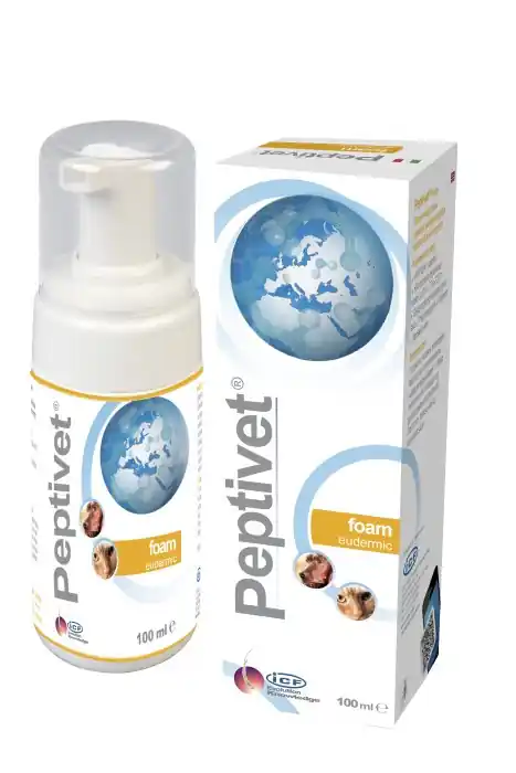 ICF Peptivet foam wash - 100 ml prisnedsättning