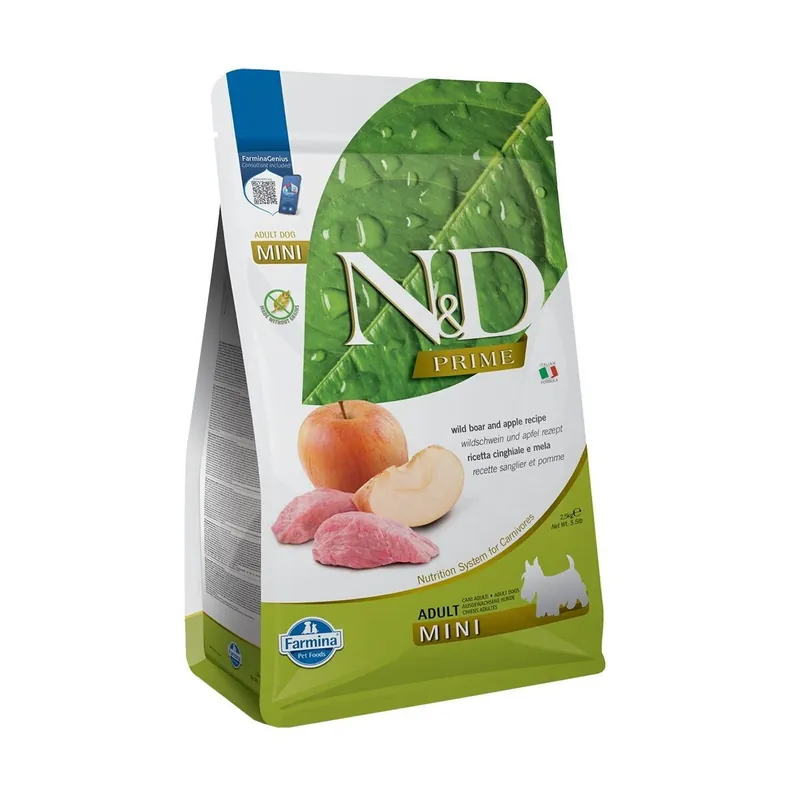 Fynd Farmina N&D Prime Dog Wild Boar & Apple S 2,5 kg