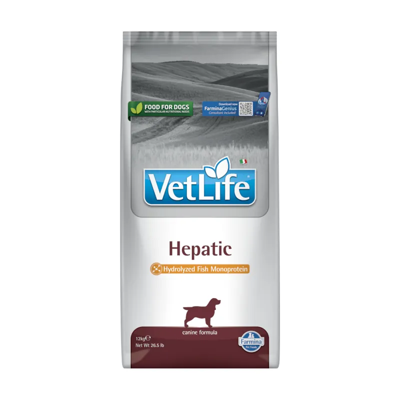 Farmina Vet Life Dog Hepatic - 12 kg Reapris