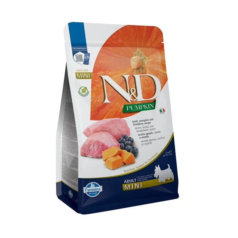 Erbjudandepris Farmina N&D Dog Pumpkin, Lamb & Blueberry Small