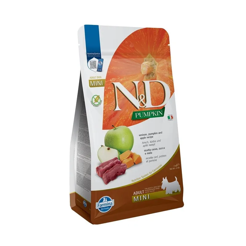 Farmina N&D Pumpkin Dog Venison & Apple S 2 kg Populärt val