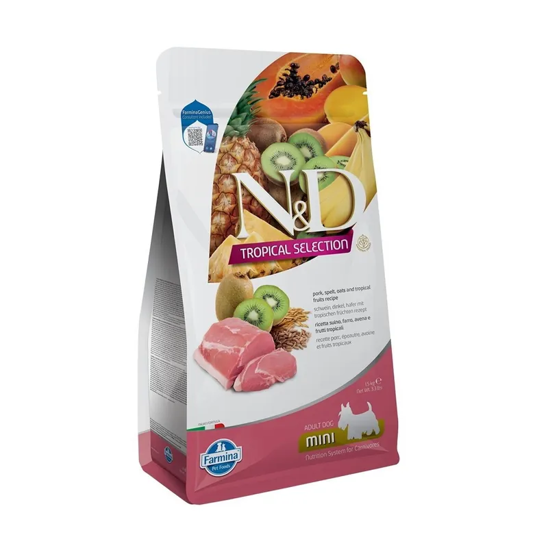 Populär Farmina N&D Dog Tropical Pork Small