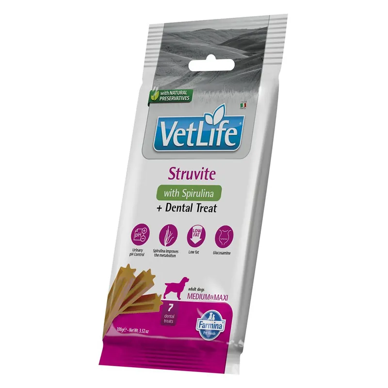 Billigare Farmina Vet Life Dental Struvite M/L 100 g