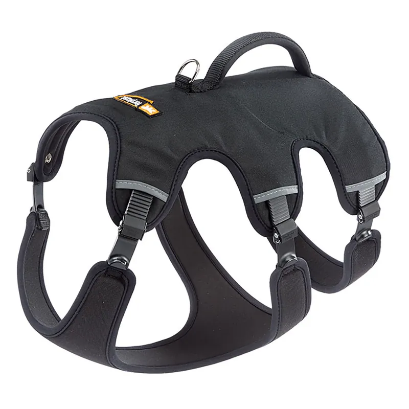 Begränsat antal Ferplast Ergotrekking sele, svart - Storlek L 70 - 80 cm bröstomfång