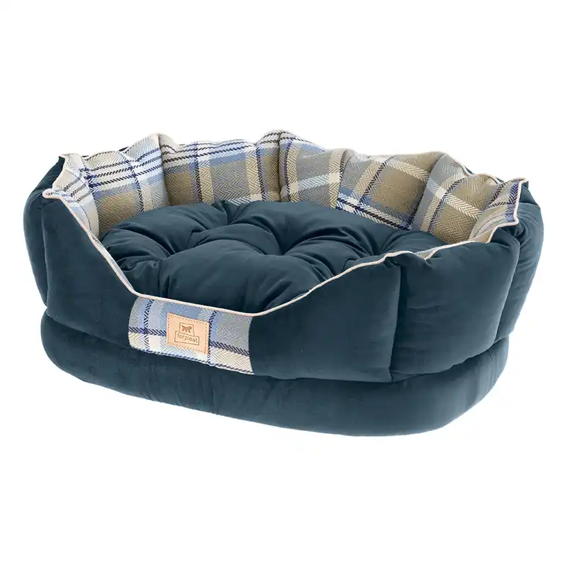 Ferplast mysbädd Charles, blå - Storlek 70 L 68 x B 47 x H 25 cm Lågt pris