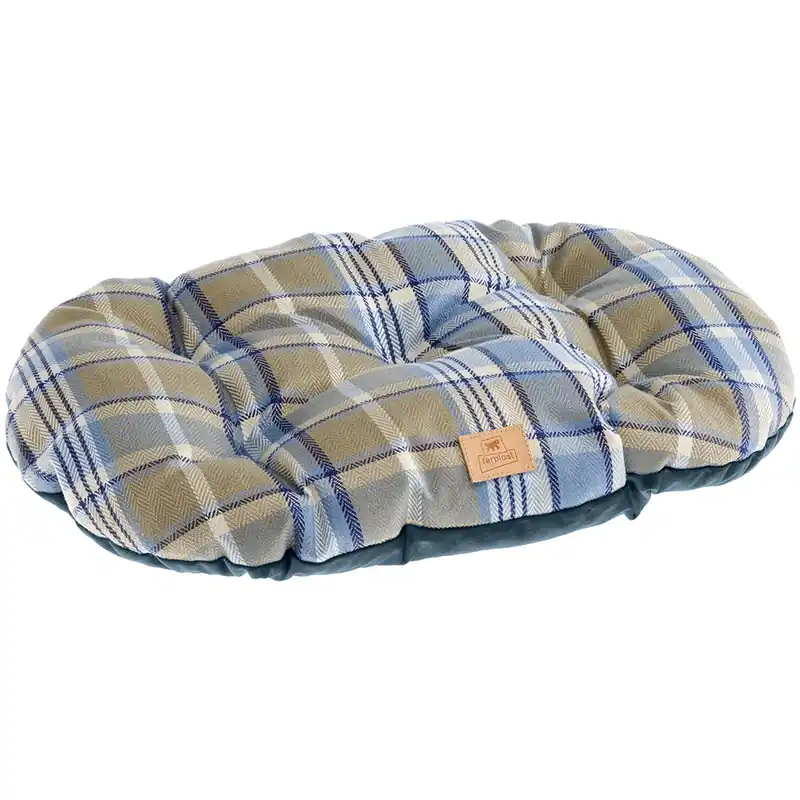 Ferplast kudde Scott, blå - L 65 x B 42 x H 9 cm Köp nu