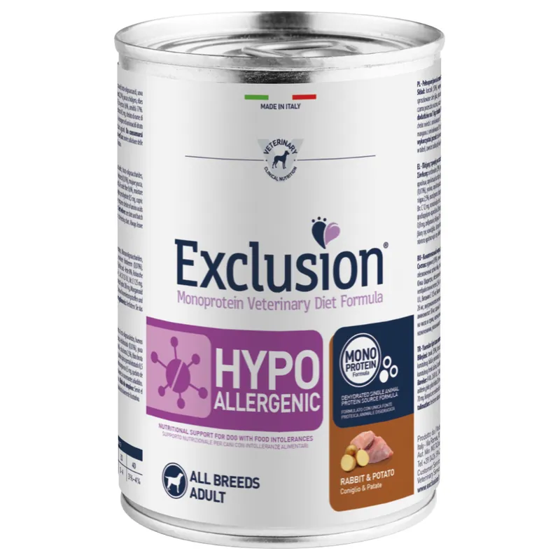 Exclusion Diet 400 g - Kanin & potatis I lager
