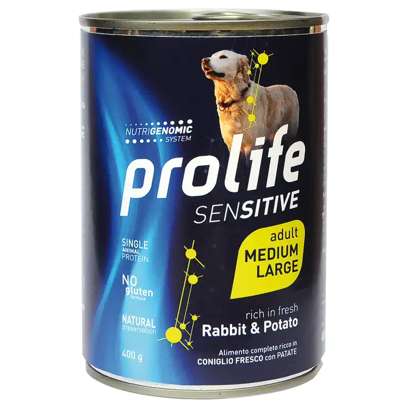 Utförsäljning Prolife Spannmålsfritt Vuxen Sensitive Medium/Stor Kanin - 1 x 400 g
