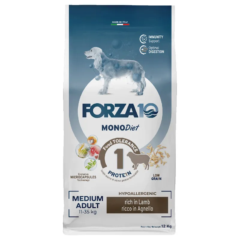 Forza 10 Medium Diet med lamm - Ekonomipack 2 x 12 kg Billig