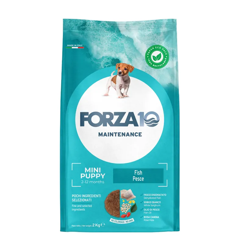 Begränsat antal Forza 10 Mini Puppy med Fisk - 2 kg