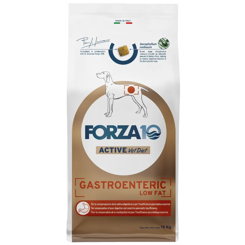 Billig Forza 10 Active Line - Gastroenteric Low Fat - Ekonomipack 2 x 10 kg