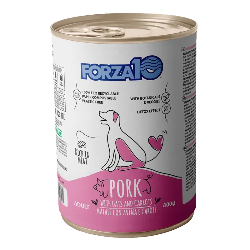 Snabb frakt Forza 10 Maintenance Fläskkött & Havre - 24 x 400 g