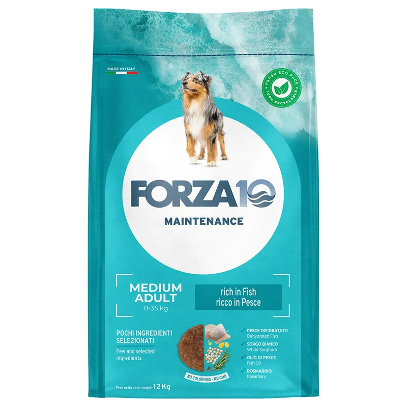 Nyhet Forza 10 Medium Maintenance med fisk - 12 kg