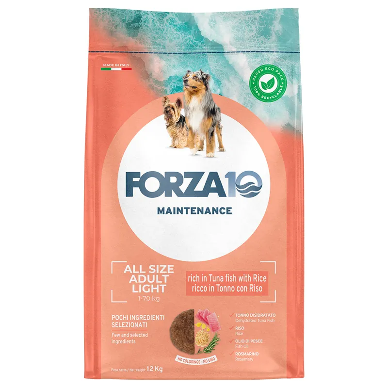 Forza 10 Maintenance Light med tonfisk & ris - 12 kg Billig