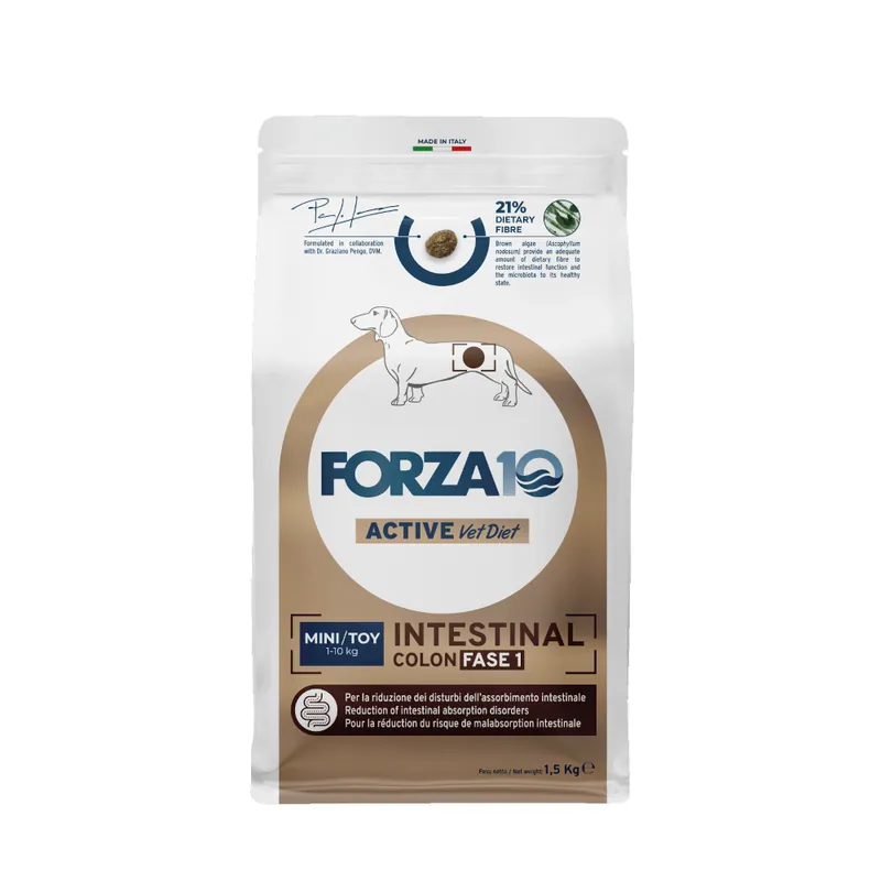 Nyhet Forza 10 Active Line - Mini/Toy Intestinal Colon Phase 1 - Ekonomipack 3 x 1,5 kg