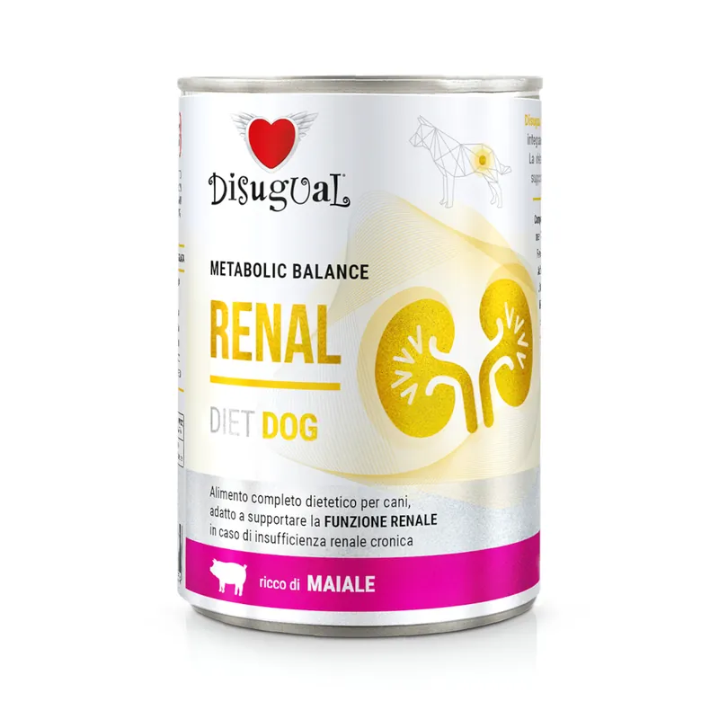 Kampanj Disugual Renal för hundar 6 x 400 g - Gris