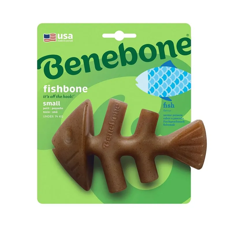 Benebone Fiskben i Nylon med Smak av Lax Bästa pris