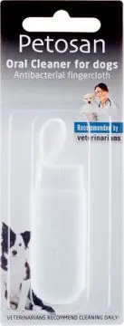 Endast idag Mikrofiber Fingertandborste - Vit