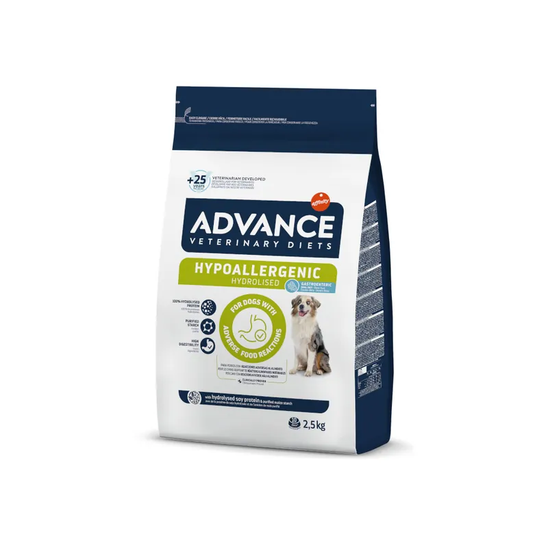 Advance Veterinary Diets Hypoallergenic - 2,5 kg Rea