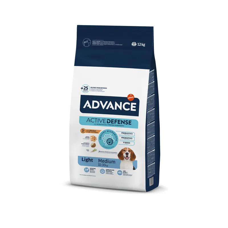 Extra rabatt Advance Medium Light Chicken - 12 kg